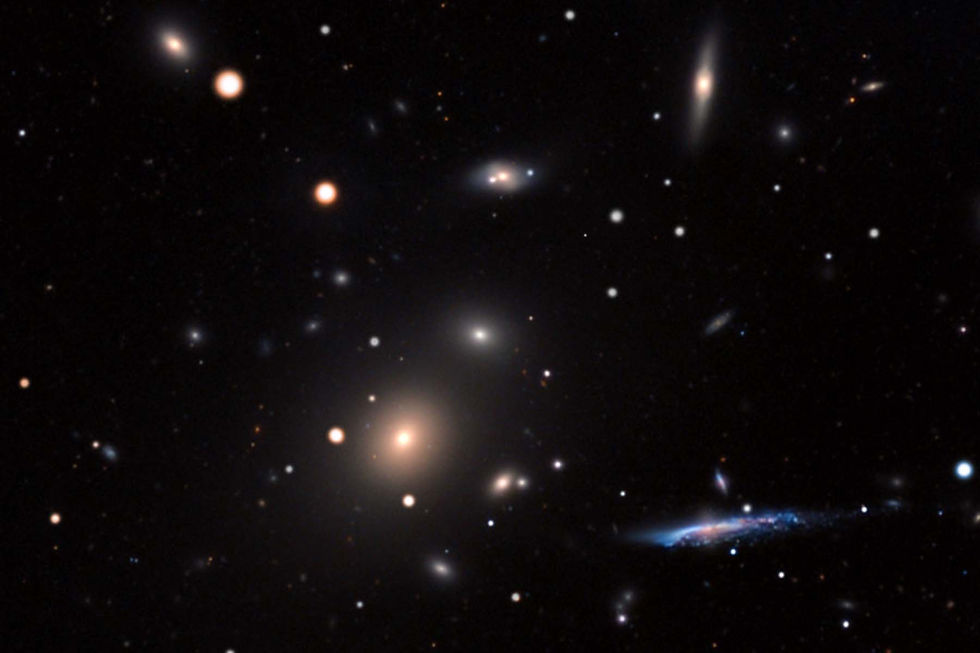 NGC 3842 LEO CLUSTER