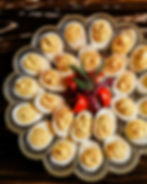 Smoked Simmons Catfish Deviled Eggs