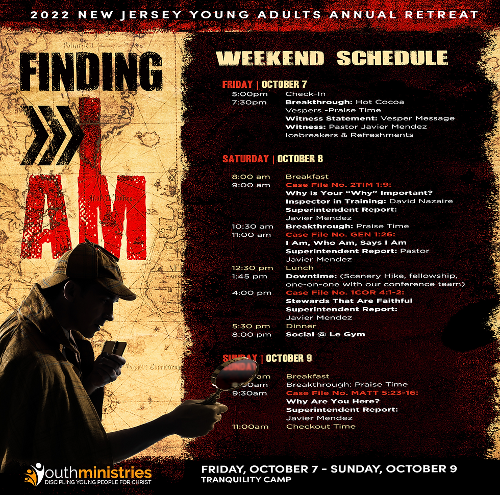 2022 New Jersey Young Adults Retreat