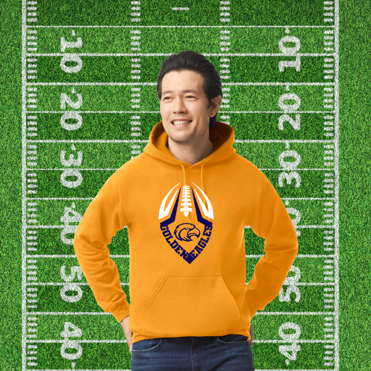 Thumbnail: Golden Eagles Football Hoodie