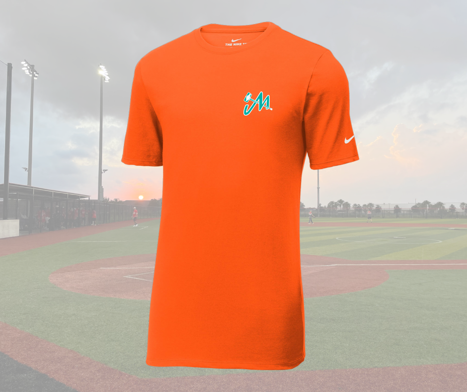 Maulers Nike Tee  (Columbia Blue Pocket Logo) NKBQ5231