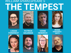 Cast for "The Tempest" Announced