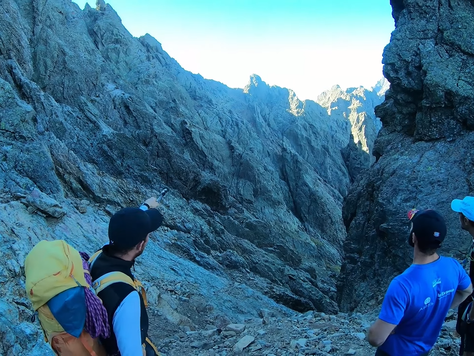 GR20, cirque de la solitude, Vidéo d'un client avec Altezzarando !
