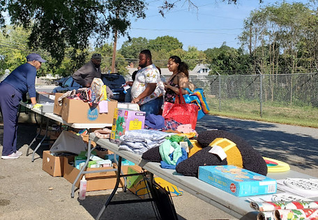 Quarterly Clothing Fair in D.C