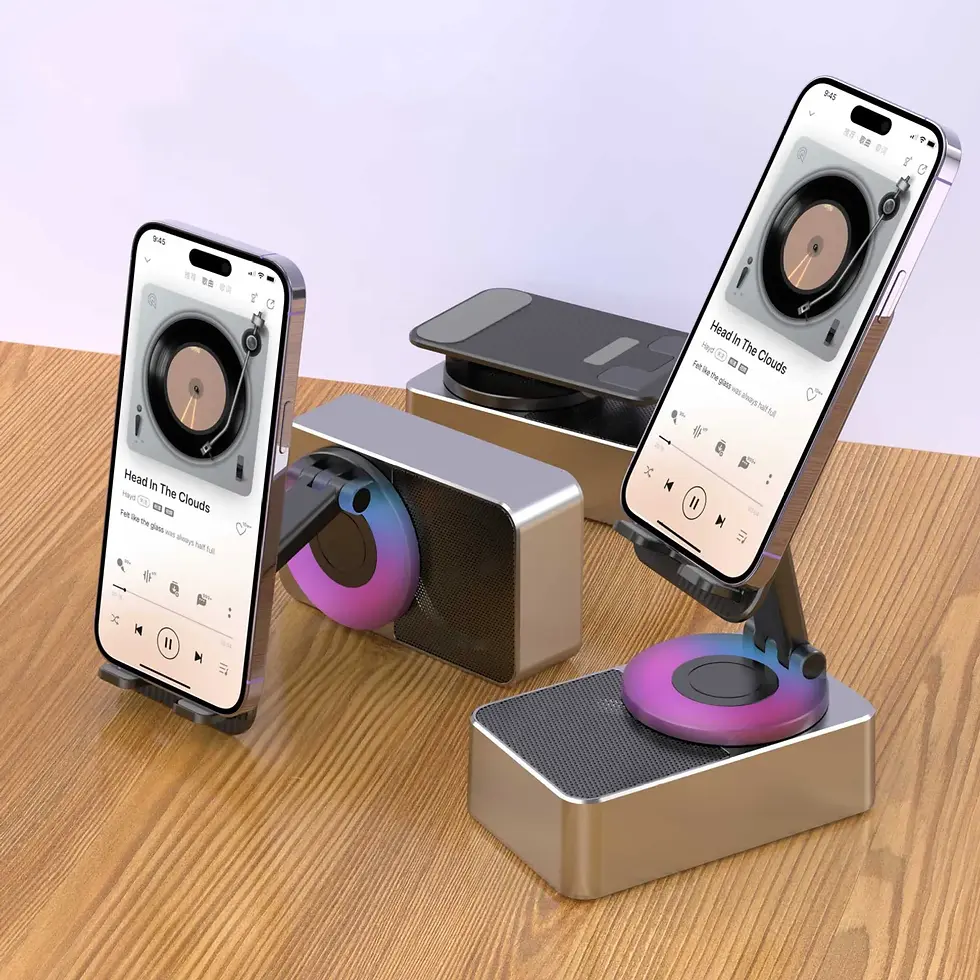 Miniatura: Mobile Phone Bracket Audio Two-in-one Rotating Foldable