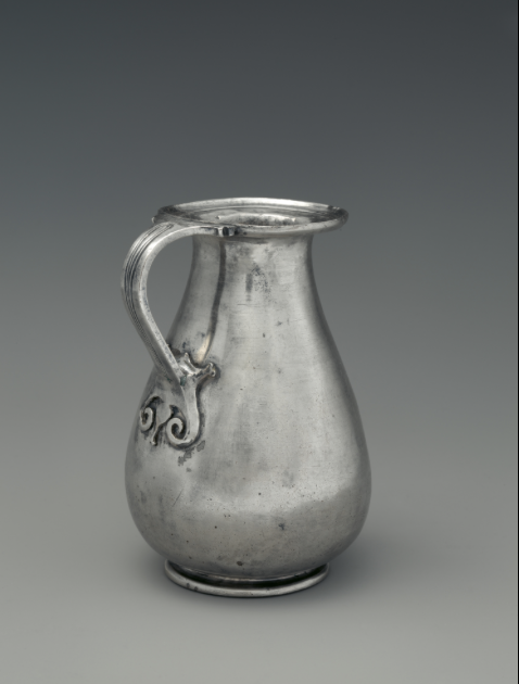 Silver Greek pitcher from the late 4th century BC