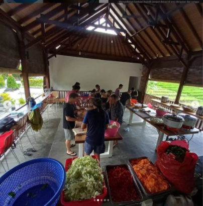 Terra partner Food Donation at Bali
