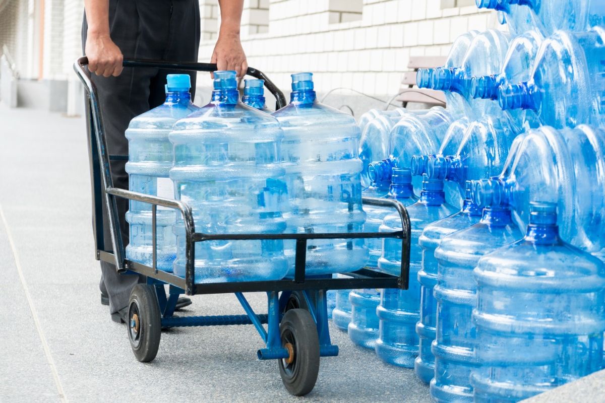Plastic Water Gallon Microplastic