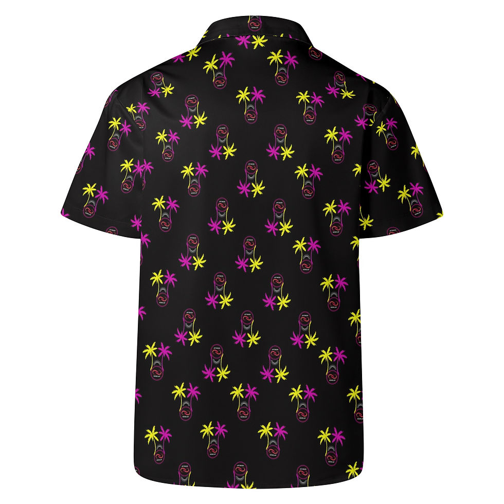 Thumbnail: Men's All Over Print Casual Hawaiian Shirt