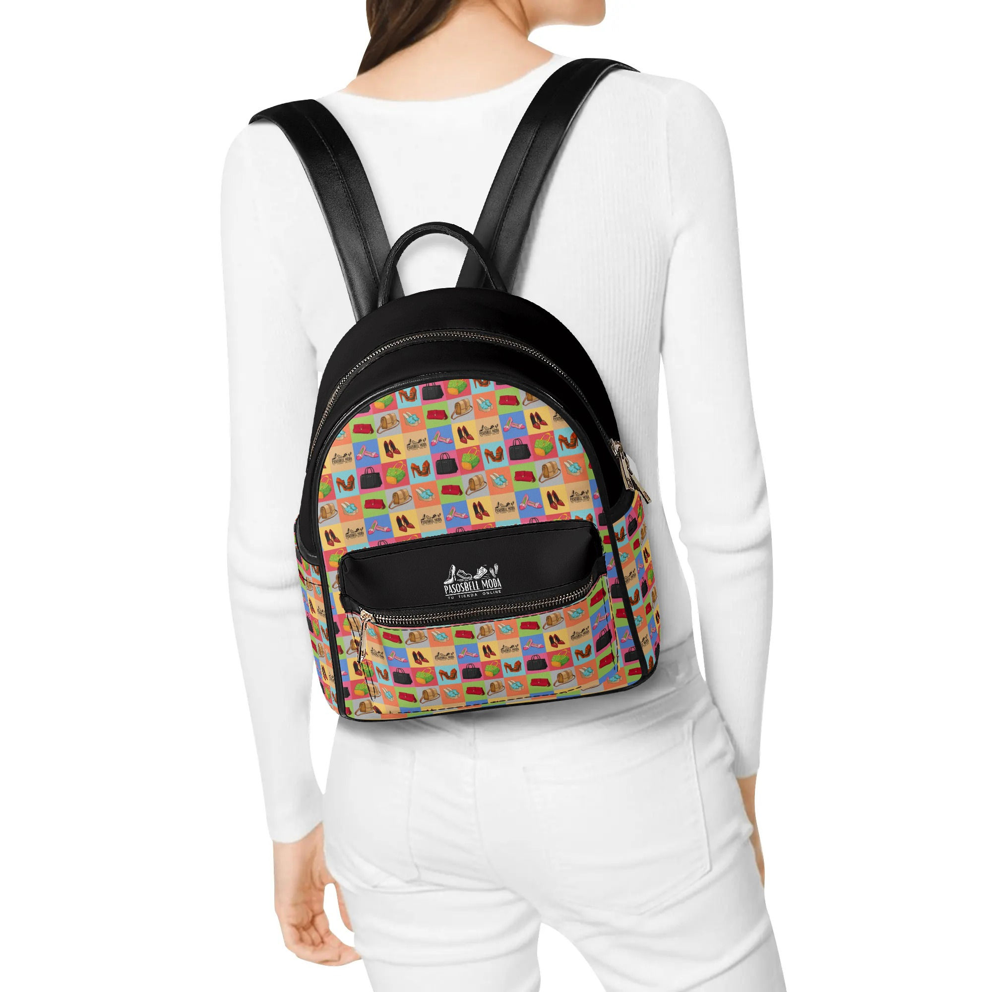 Pasosbell Moda morral para dama | mochilas estampados | Pasosbell moda