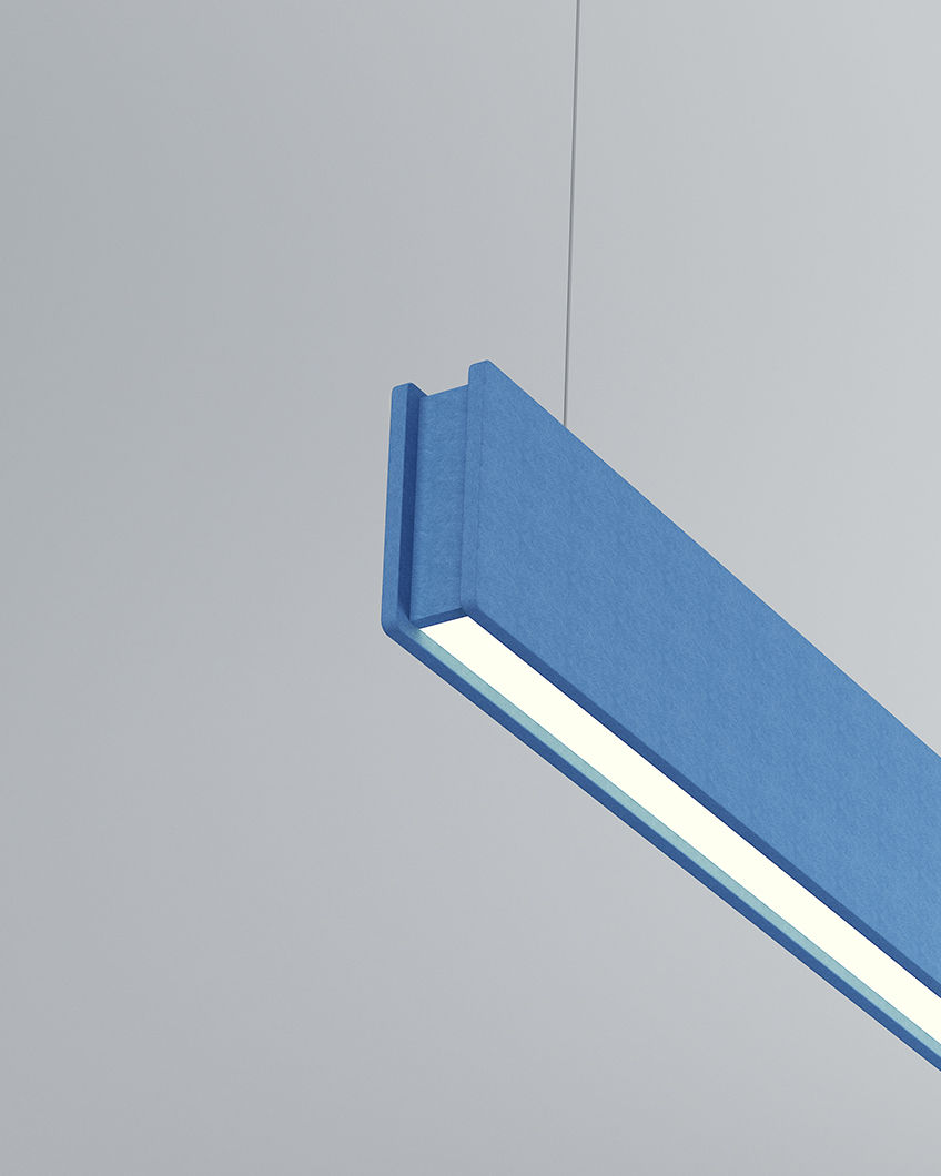 Thumbnail: Baffle Lite acoustic panels Lighting