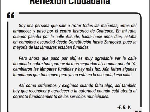 Reflexión Ciudadana