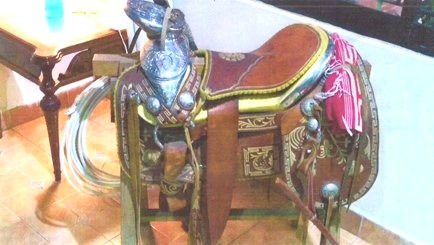 Silla de montar para Vicente Fernández