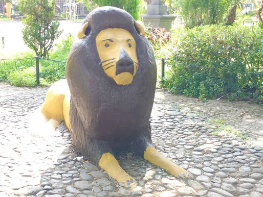 Este león es un Ãcono para muchos y es muy querido por todos los niños...