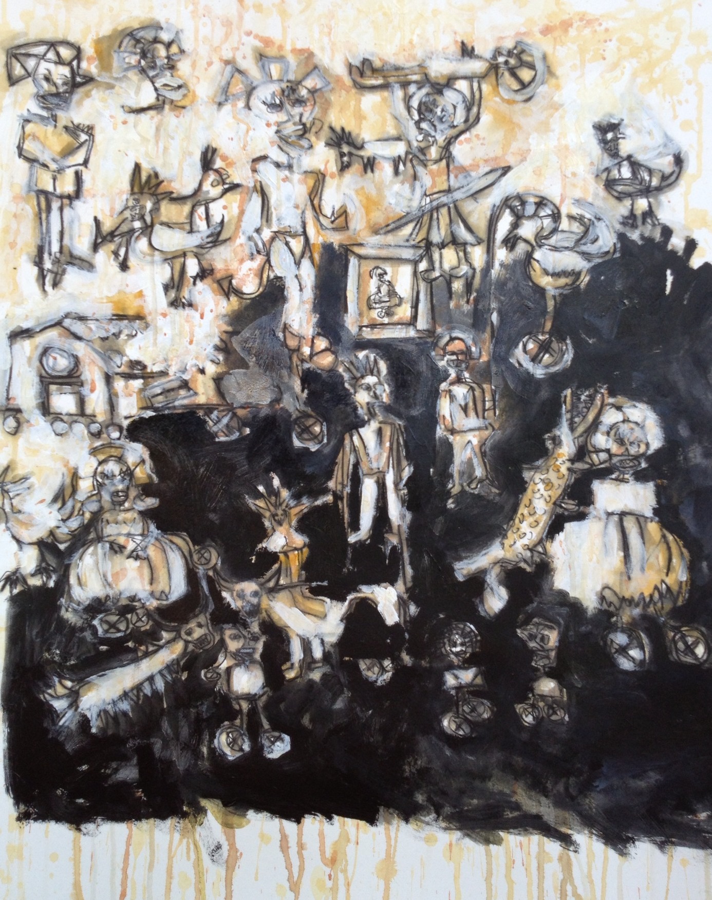 Meninas and animals