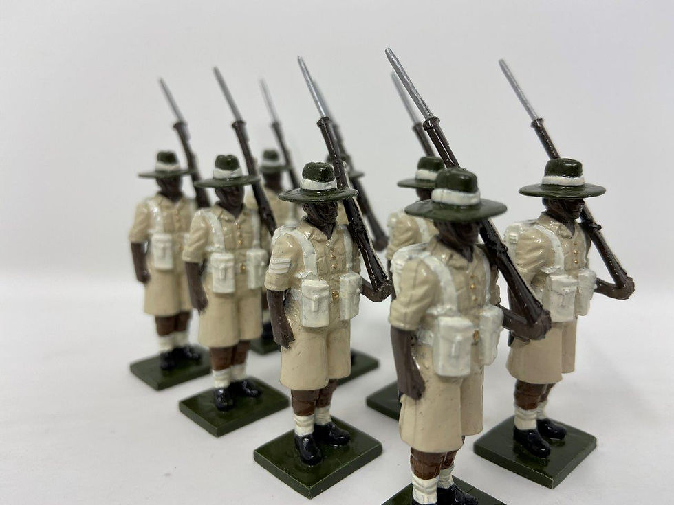 Thumbnail: Set 129 - Gurkha Rifles at Attention