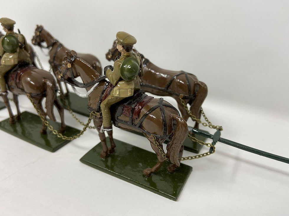 Thumbnail: Set 57 - WWI Gun Team (Green Gun)