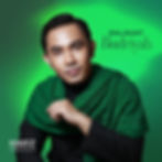 Hafiz Hamidun, Salawat Badriyah album cover with green background featuring artist.