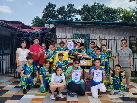 Lion Dance Performance by Zhong Heng Dragon & Lion Dance Troup sponsored by Persatuan Meninggikan Akhlak Chee Ying Khor Kajang.加影德教会紫映阁 1st March 2026