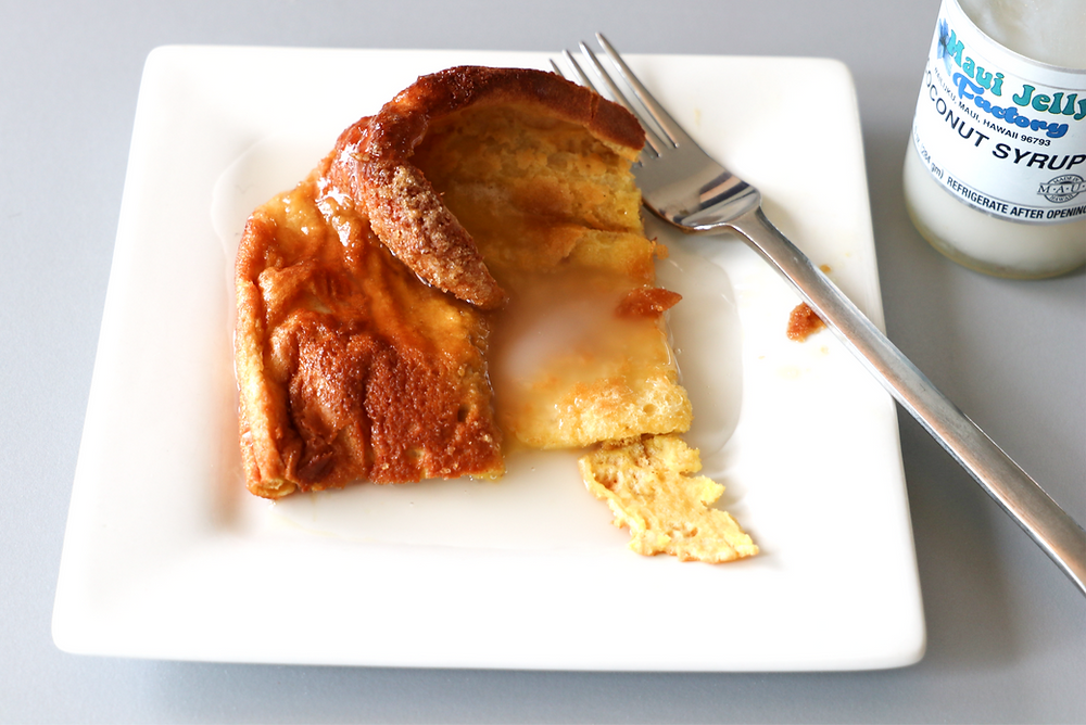 Hootenanny with coocnut syrup