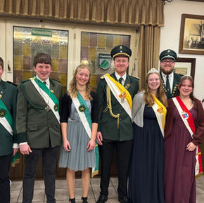 Königspaare beim Königball 2026 Viktoria Hille