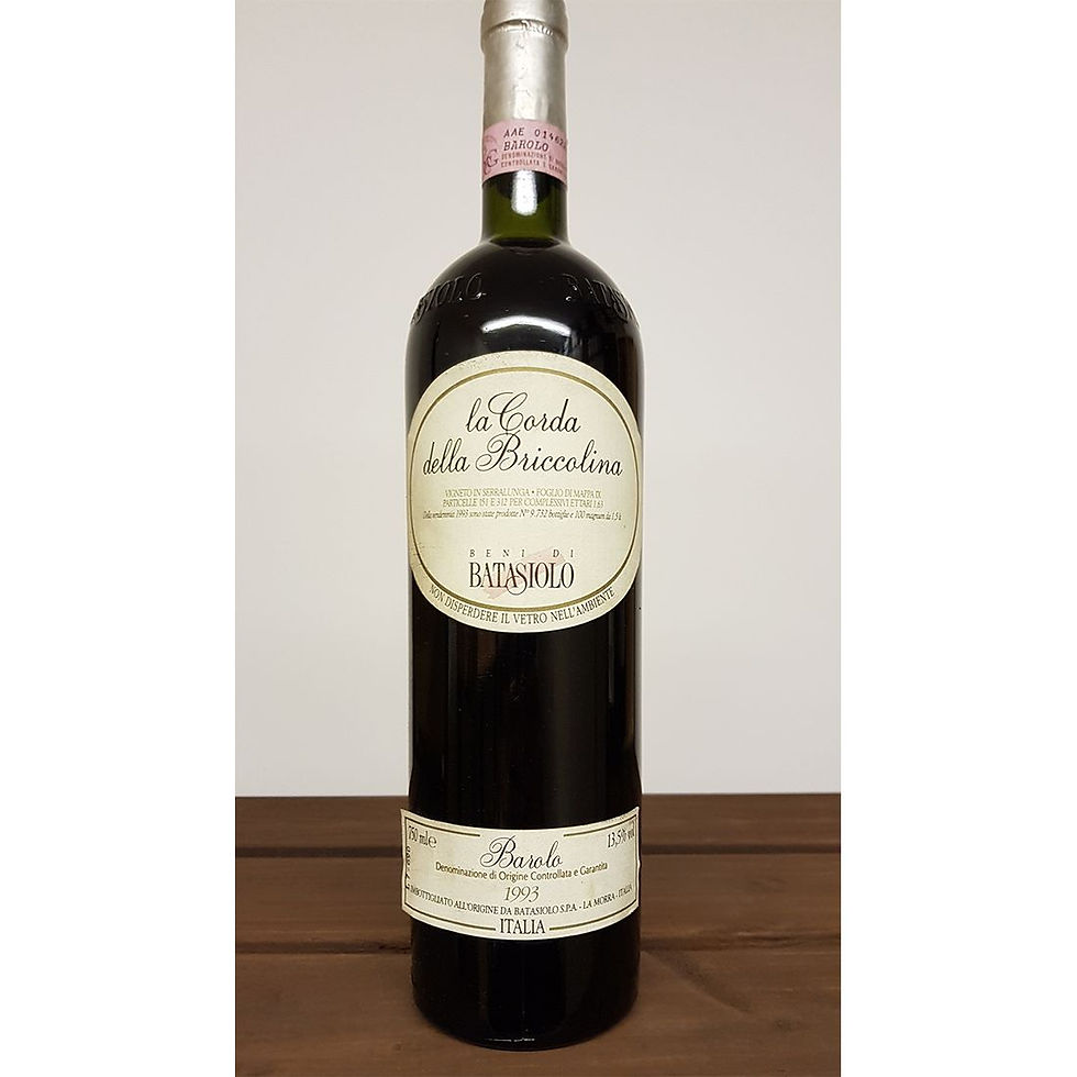 Beni di Batasiolo, Barolo Corda della Briccolina (in Serralunga Alba) DOCG, 1993