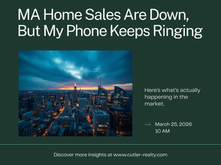 MA Home Sales Are Down, What's the Deal?