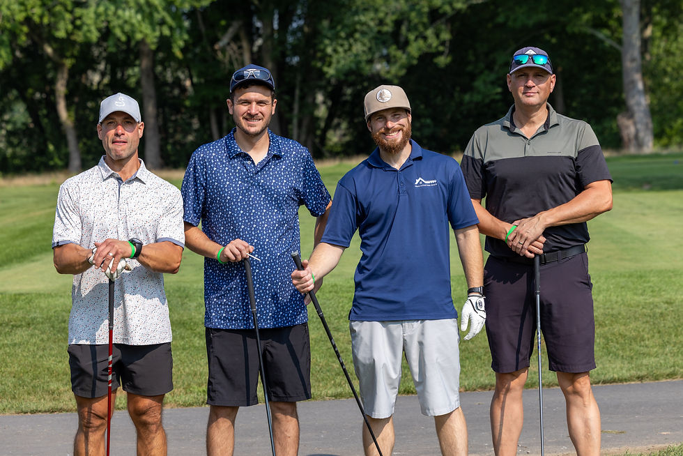 The Dream Team with a final overall score of -8 (No bogies!)