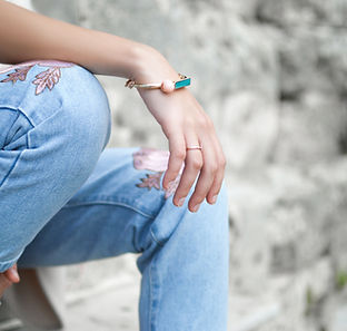 Jeans et bijoux