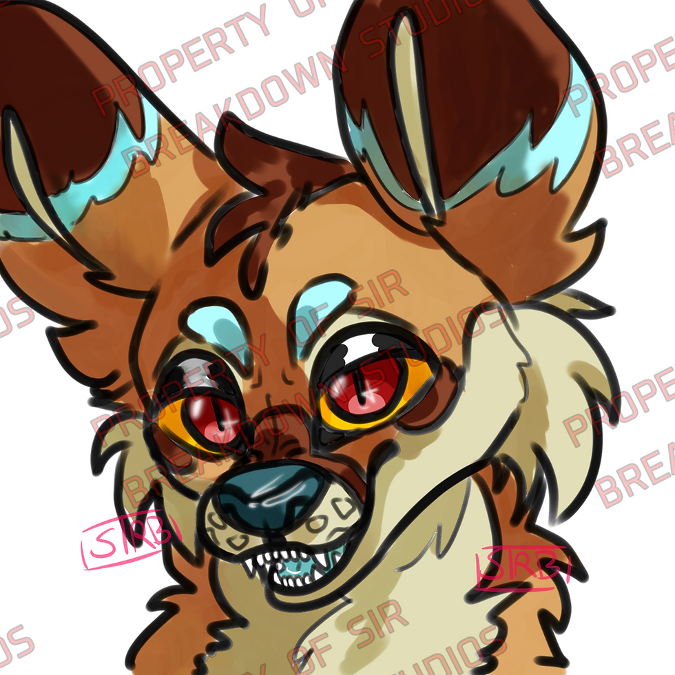 Thumbnail: Custom fursona badge