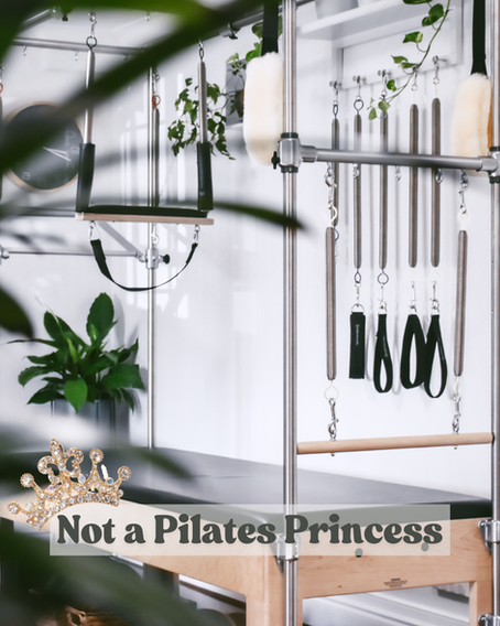 To the Wellspring Warrior: not a Pilates Princess 