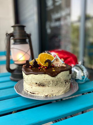 עוגת שוקולד תפוזים מקמח קינואה טעימה בטירוףףףףףף