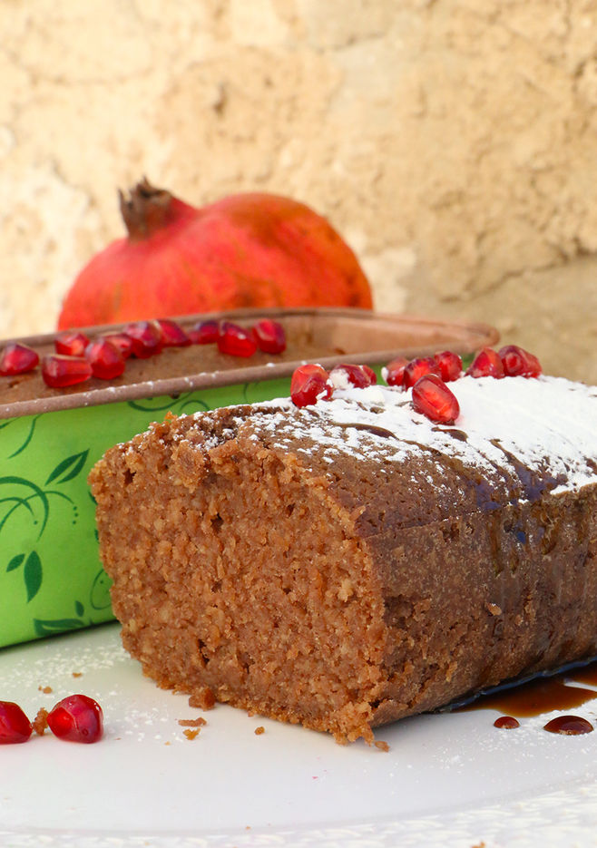 עוגת מאפין רימונים לראש השנה