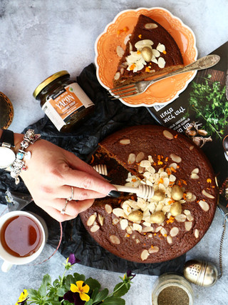 עוגת יאקון ותבלינים לחורף