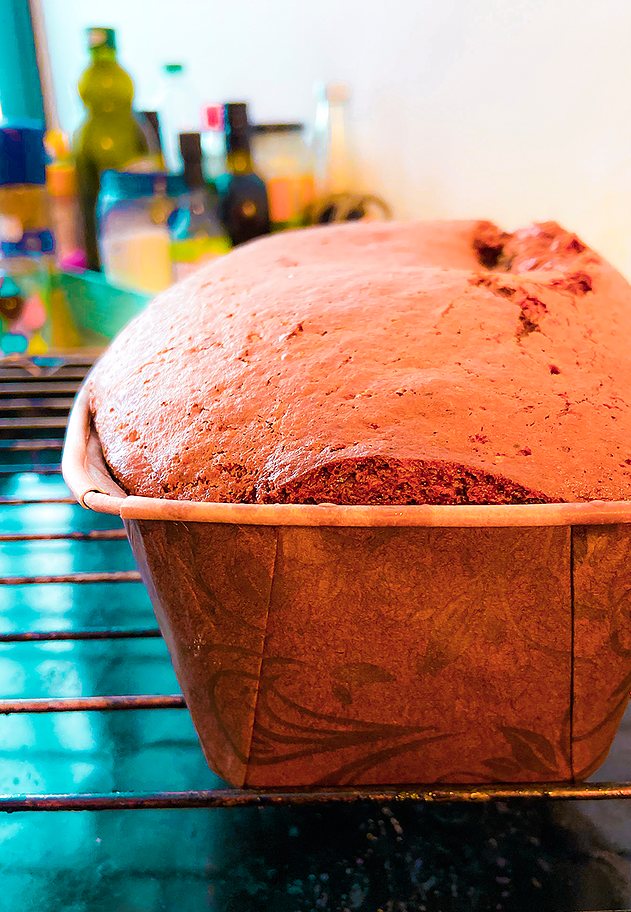 עוגת בוטנים ובננות מקמח עדשים