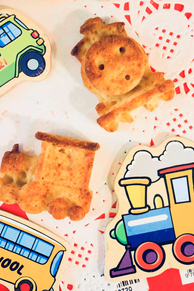 עוגת מאפינס וניל ושוקולד לבן מקמח כוסמין לילדים