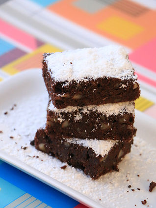 בראוניז מקמח קוקוס ללא גלוטן