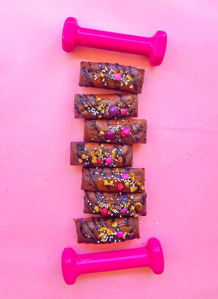 מאפינס שוקולד חלבון בריא