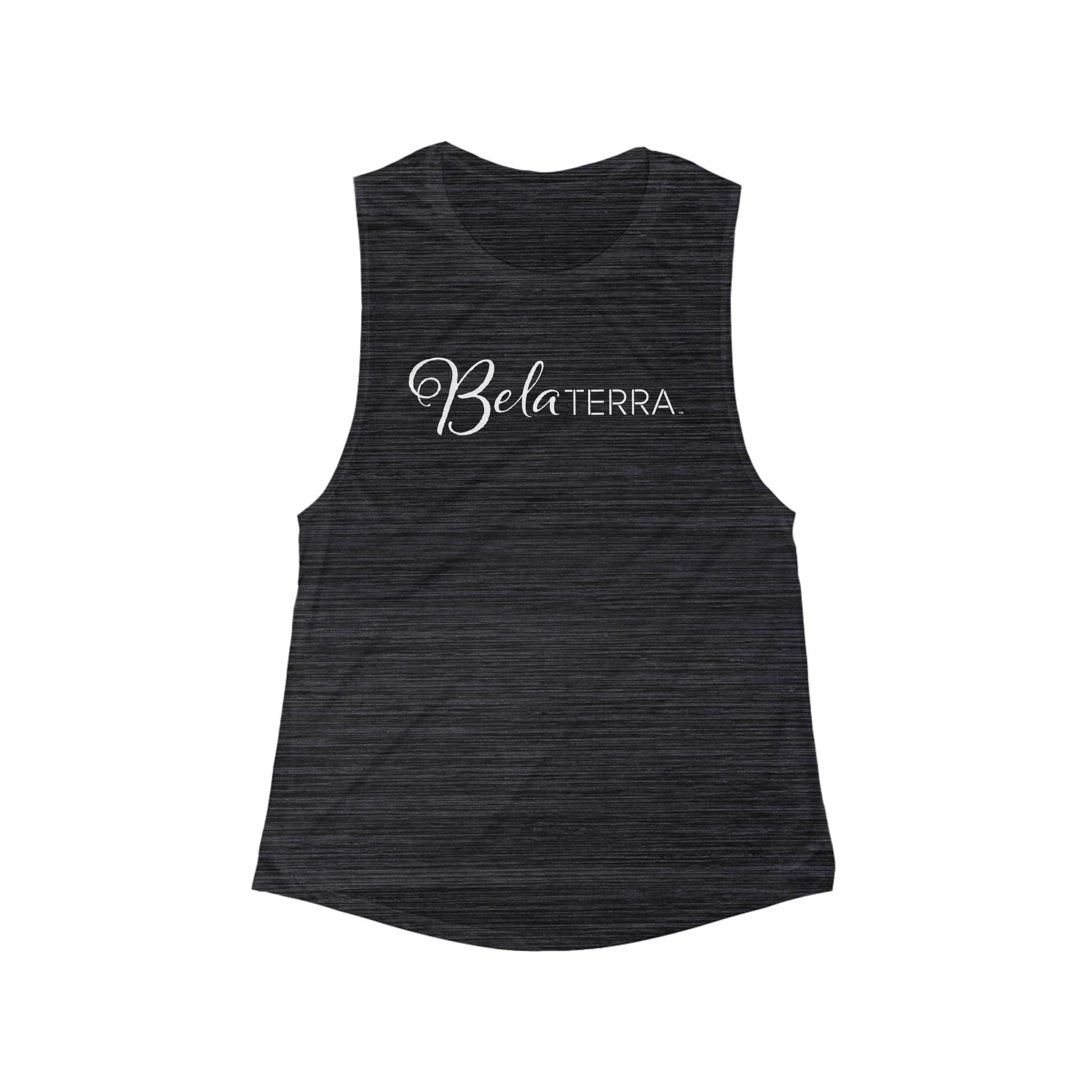 Bela Terra - Ladies Sleeveless Burnout Tee 