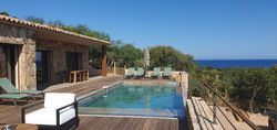 booking maison corse, vue m