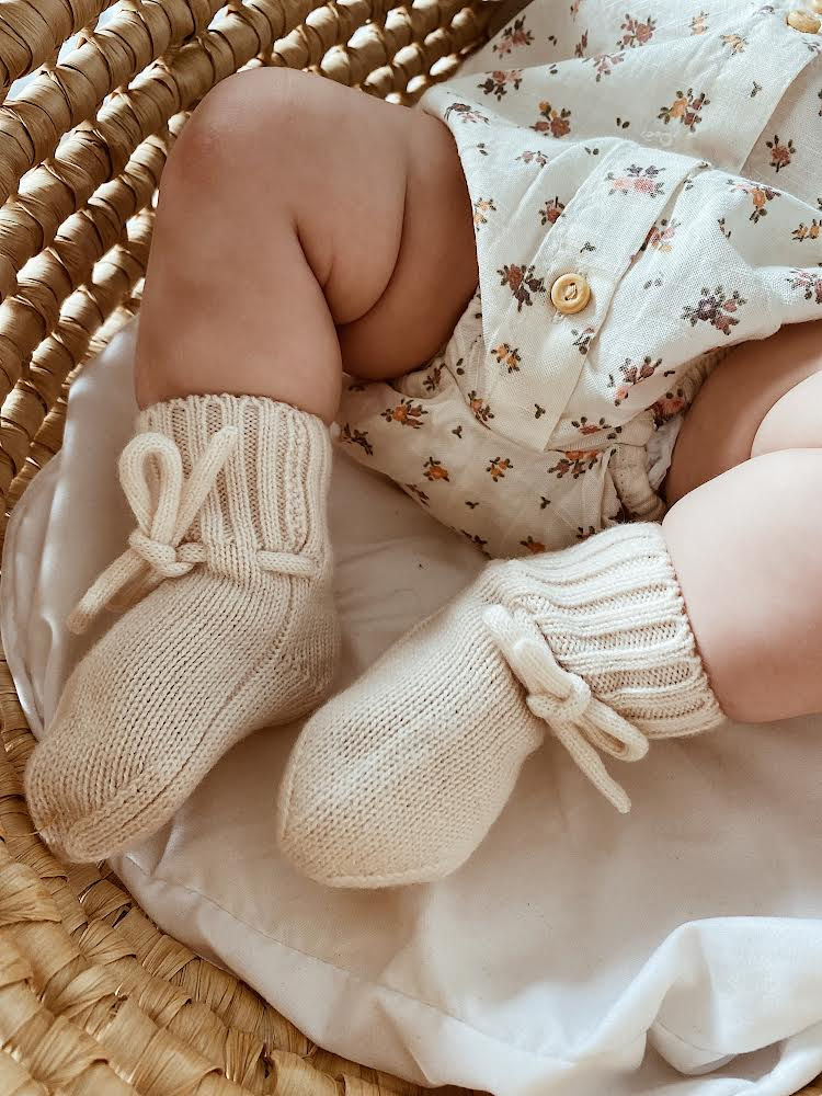 babysocken gestrickt