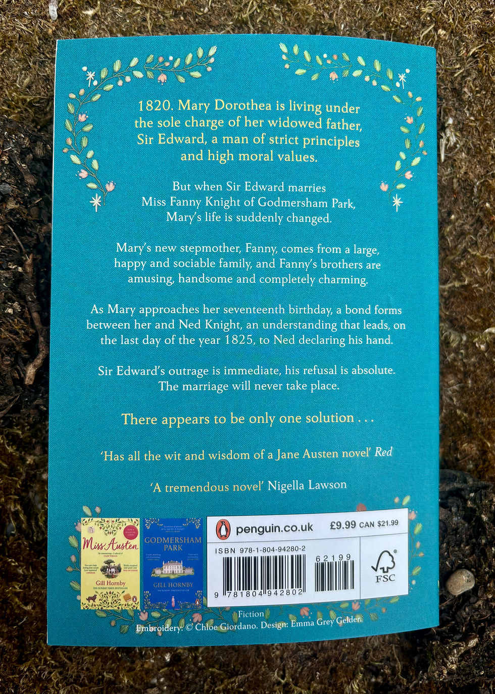 Thumbnail: 'The Elopement' by Gill Hornby paperback