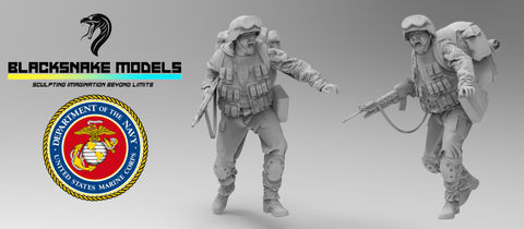 MARINES AMÉRICAINS 04 GRENADIER Opération Iraqi Freedom