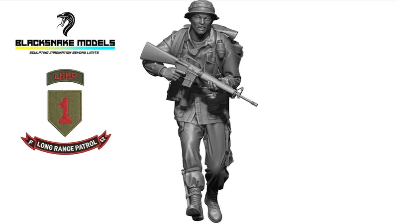 [LRRP-07] Soldat Américain "Speed" LRRP 1st Infantry Division "Big Red One