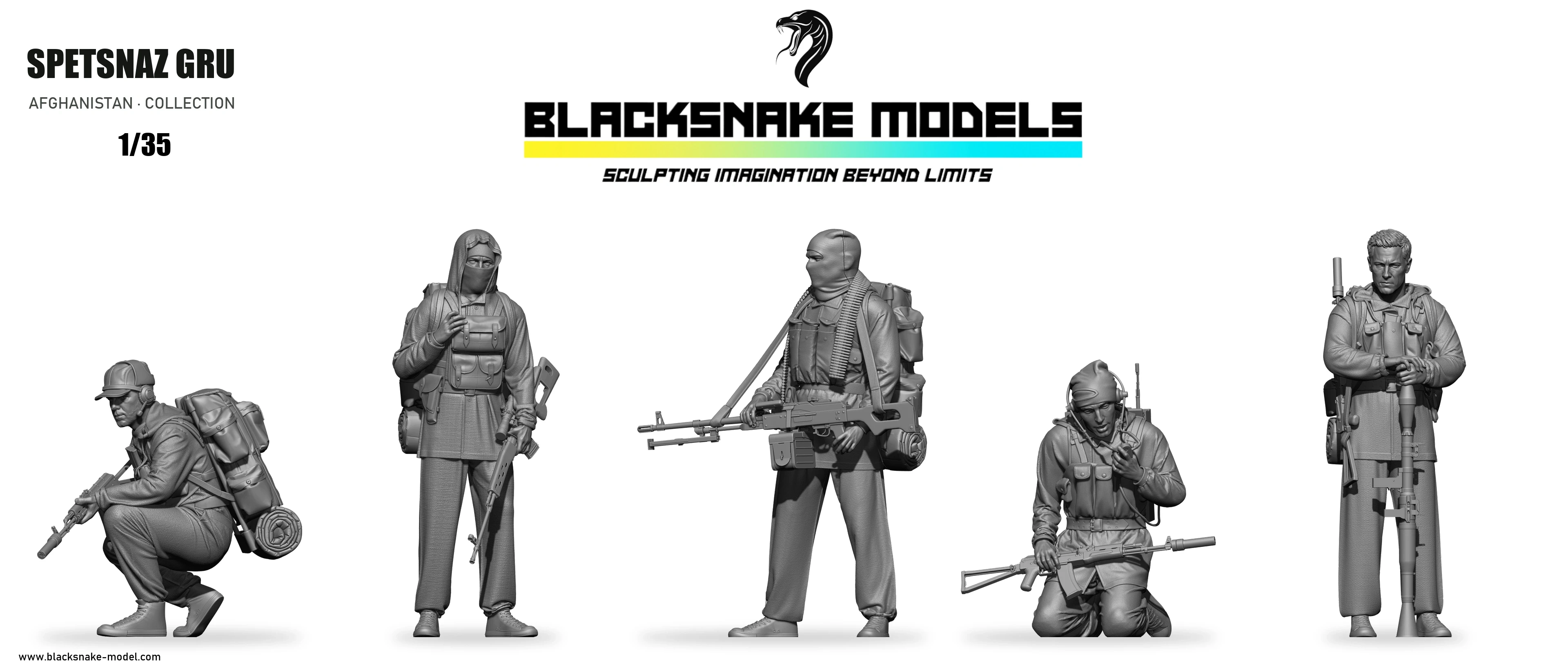 SPETSNAZ GRU Pack – 7 figures