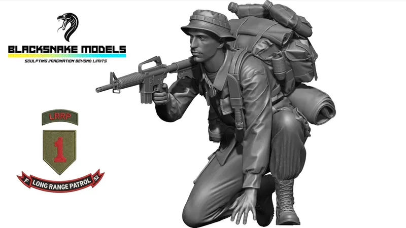[LRRP-05] Soldat Américain "Stitch" LRRP 1st Infantry Division "Big Re