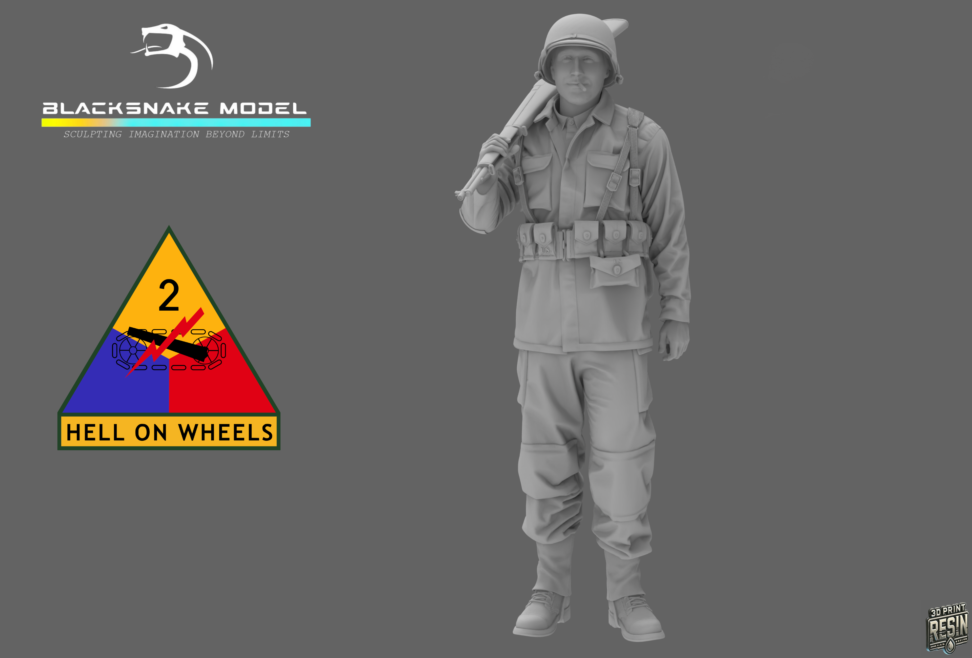 2nd Armored Infantry Soldier