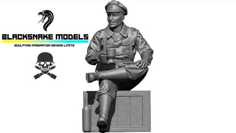 Officier Waffen-SS – Normandie, Été 1944 (1/35)