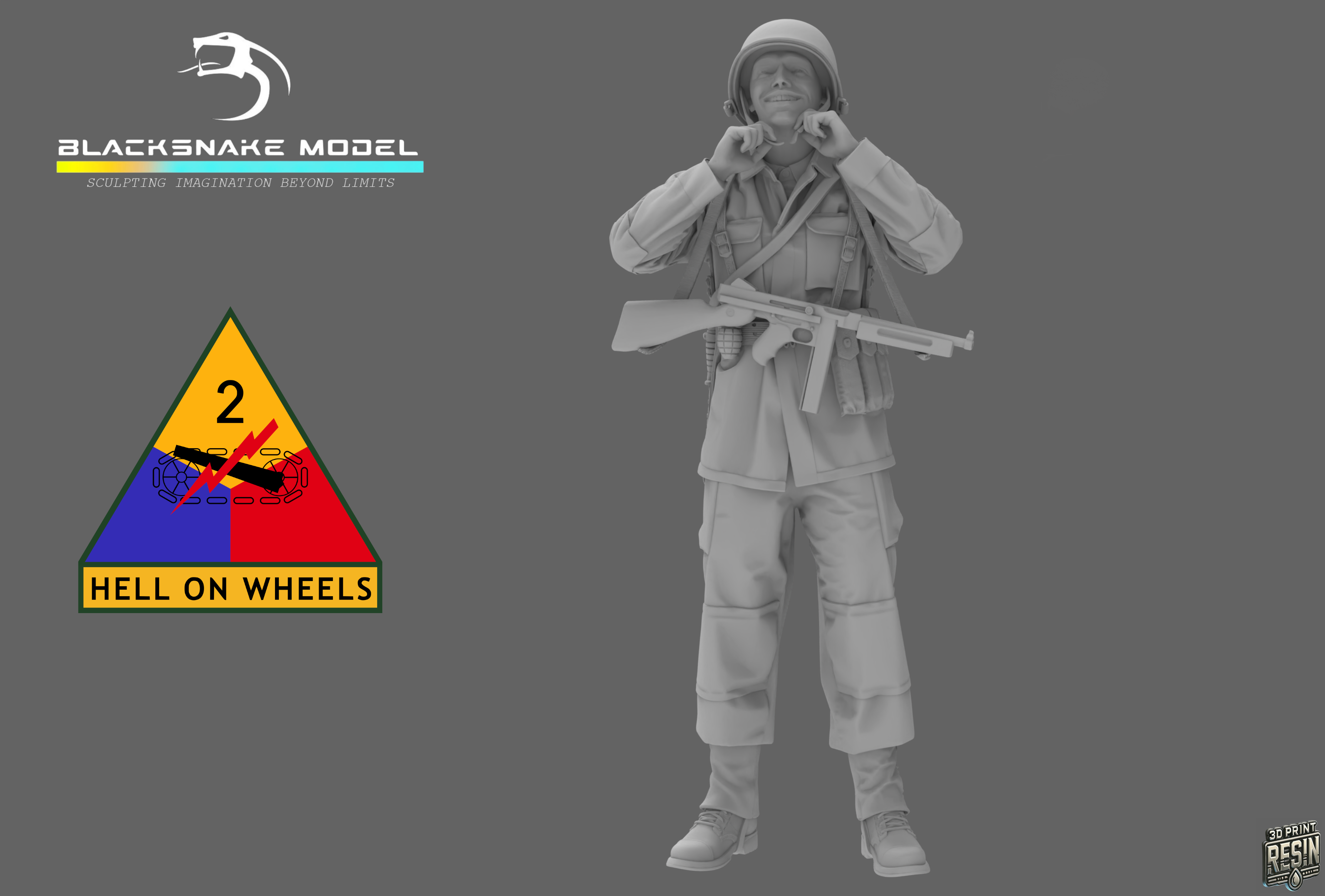 Infanterie de la 2nd Armored Division Chef d’équipe