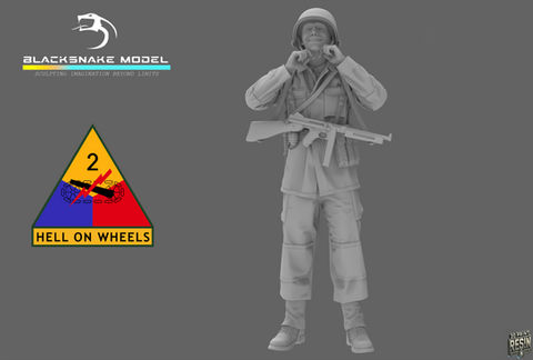 Infanterie de la 2nd Armored Division Chef d’équipe